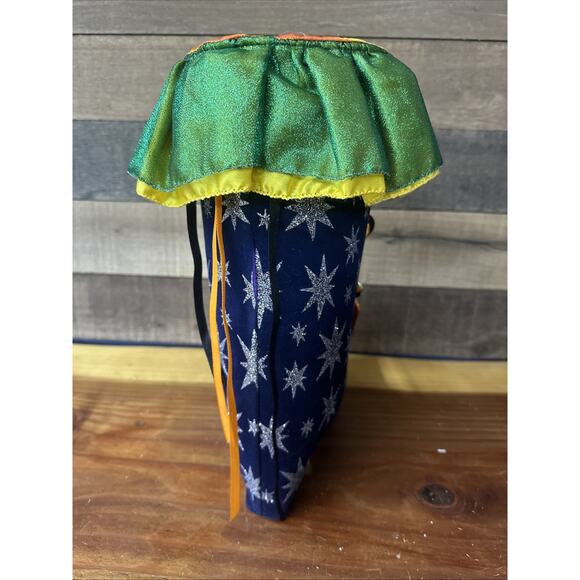 Halloween Plush Witch Boot Door Stop Decor - Picture 3 of 5